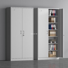 会计凭证柜钢制文件资料档案柜办公室带锁铁皮书柜落地储物柜柜子