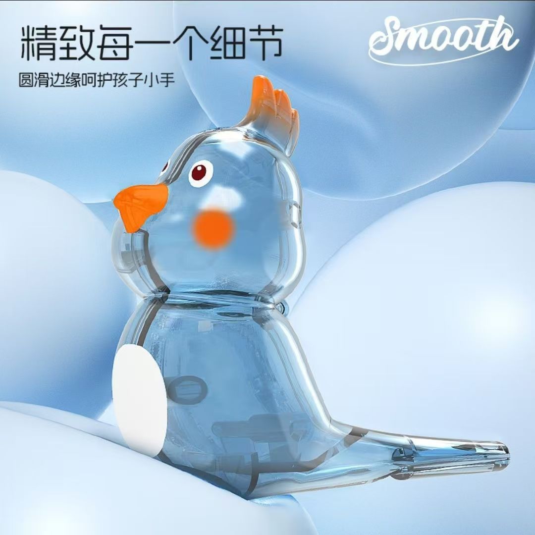 (2개) 물새 휘파람 어린이 입 근육 발음 훈련은 물을 채우고 물을 추가하여 조류 호출  조류 휘파람 장난감을 배울 수 있습니다