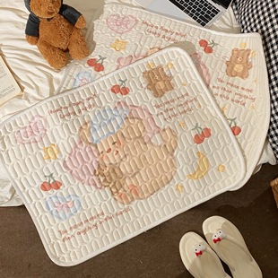 Original Explosive Cartoon Aunt Pad Physiological Menstrual Mattress Leak-proof Mat for Girls Diaphragm Pad for Adult Waterproof Washable