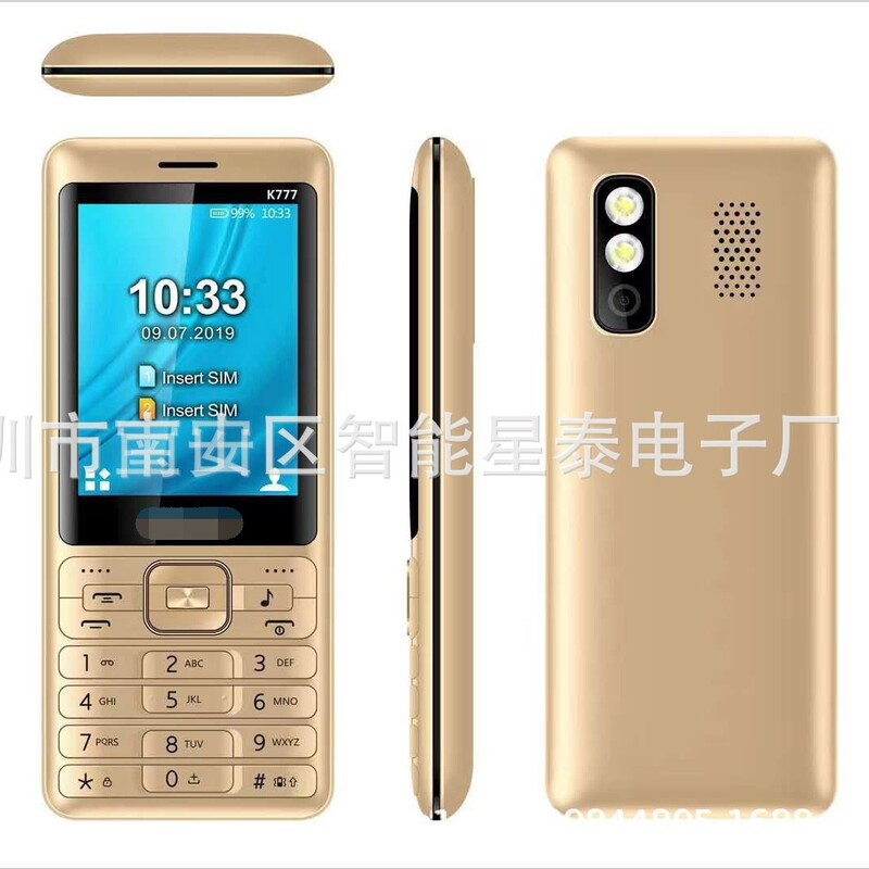 Cross-border wholesale hot K777 mobile phone with WhatsAPP low-end mobile phone 3 310 105 8110 low-cost mobile phone Cross-border wholesale hot K777 mobile phone with WhatsAPP low-end mobile phone 3 310 105 8110 low-cost mobile phone
