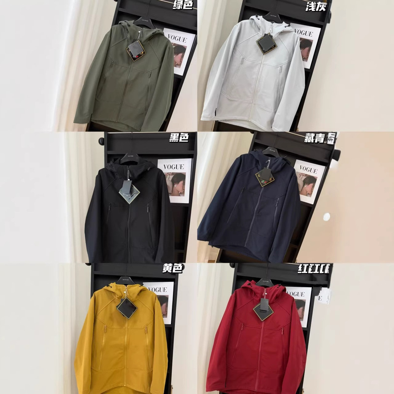 Bh7172 Spring New Men's Classic Fashion Bird-Style Simple Versatile Windproof Waterproof Softshell Jacket