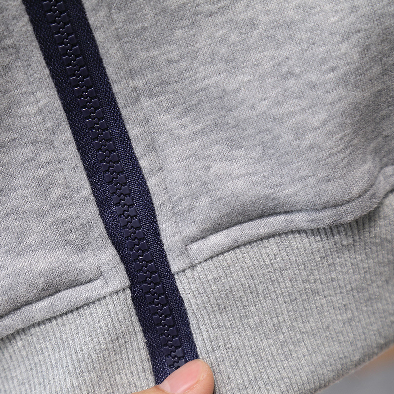 7838 Traje deportivo para niños Chico guapo Primavera y otoño Chaqueta de suéter con capucha Primavera Ropa casual 2025 Nuevo estilo