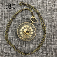 考试男款怀表机械仿古儿童学生美式小女孩吊坠手表复古风