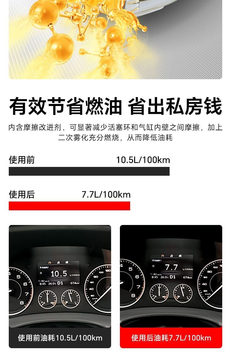Original Manufacturer Busefu Fuel Additive for Cars, Universal Carbon Deposit Remover for Toyota Corolla Cross Gasoline
