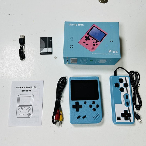 Consola de Juegos Portátil Retro Macaron 400 en 1 500 en 1 800 en 1 para Regalo y Juegos