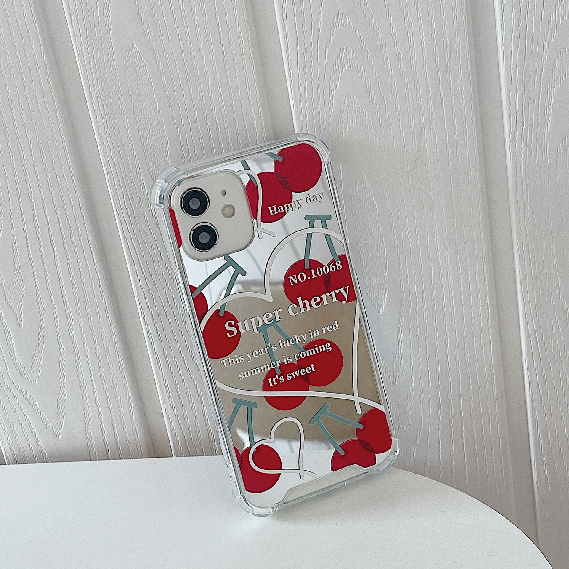 40g Weight Huawei, Xiaomi, iPhone Applicable Brands Phone Cases Classification tpu Material Cherry Pattern Sweet, Simple Style Style Painted Craft Tpu Cherry Painted Sweet Simple Style Phone Cases Phone Accessories 6