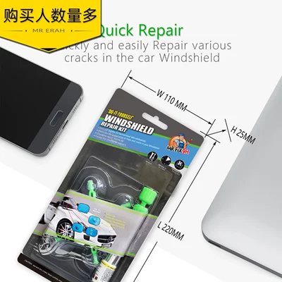 Auto glass repair liquid Glass Repair Fluid, Custom