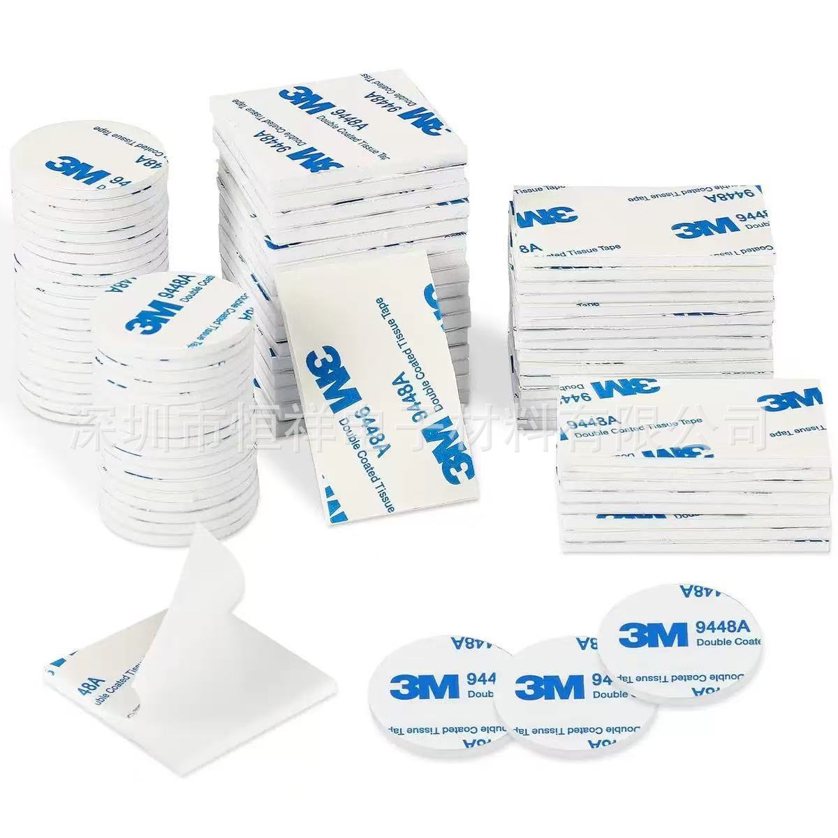 Eva Foam Double-Sided Tape High Viscosity Traceless Double-Sided Tape Waterproof and High Temperature Resistant Square Eva Foam Glue Wholesale Adhesive