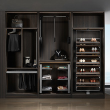 HIGOLD/悍高衣柜拉篮皮篮推拉衣柜衣物收纳盒家用衣帽间五金配件