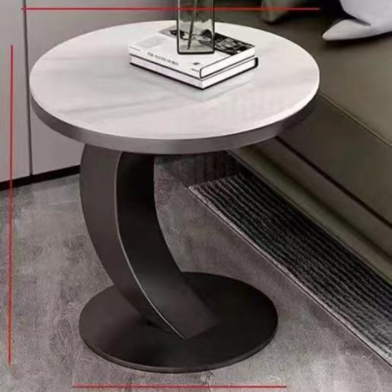 Salón de estar sofá sala de estar mesa lateral balcón mesa de té balcón mesa de ocio silla pequeña mesa lateral doméstica móvil