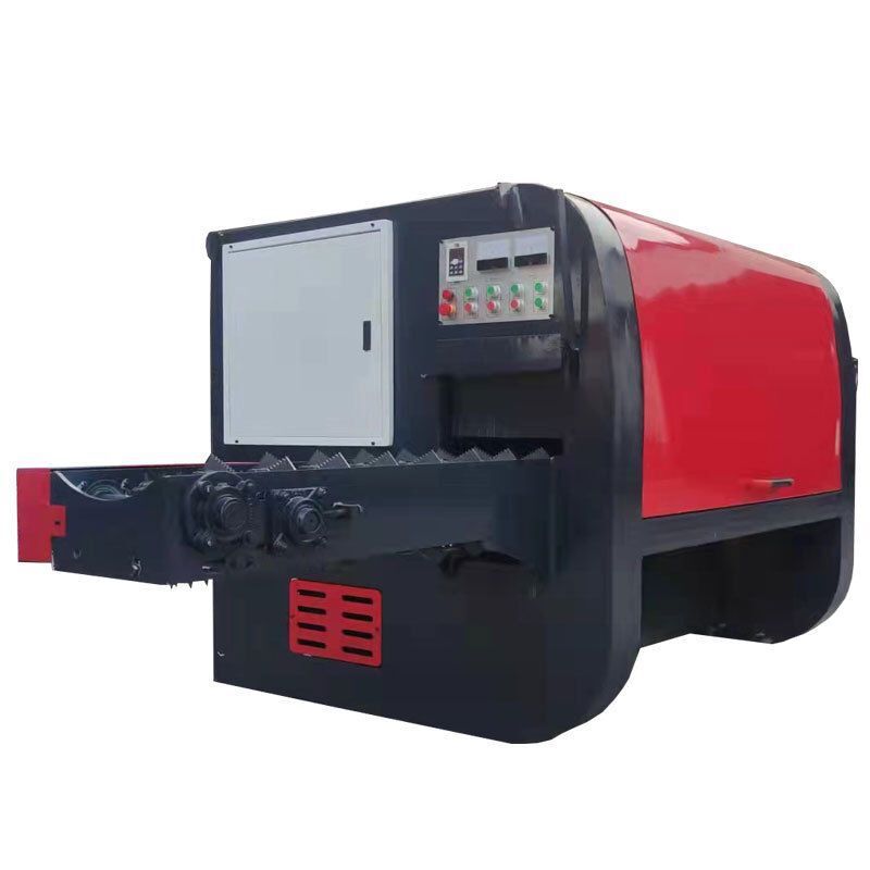 全自动圆木多片锯大型细木工原木开方锯多功能开料机原木圆盘锯