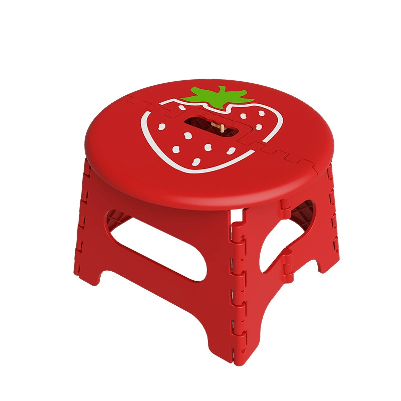 Оптовая продажа с фабрики: складной стул-табурет 18 см в форме фрукта, милый, для дома, для рыбалки и кемпинга, модель YX-8222