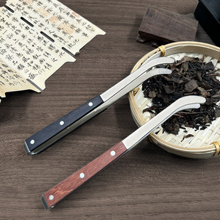 ✅ Pure Titanium Tea Clip Tea Cleaning Tool Tea Clip Kung Fu Tea Set Accessories Tea Cup Clip Wooden Tea Tweezers