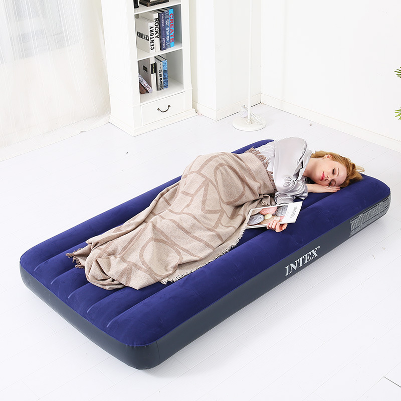 Colchón infláble grueso casero doble cama de aire flocado cama de aire portátil 137 * 191 * 25cm 1 image 3