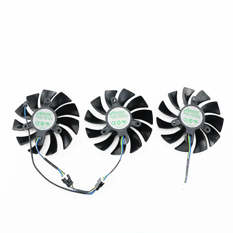 Подходит к ZOTAC/Sauda RTX 2070 2080 2080TI AMP версии видеокарты охлаждение вентилятор GA92S2U