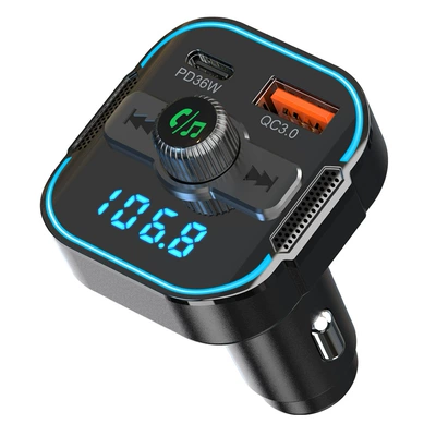 FM Modulyator Flash Charge Bluetooth Car Charge