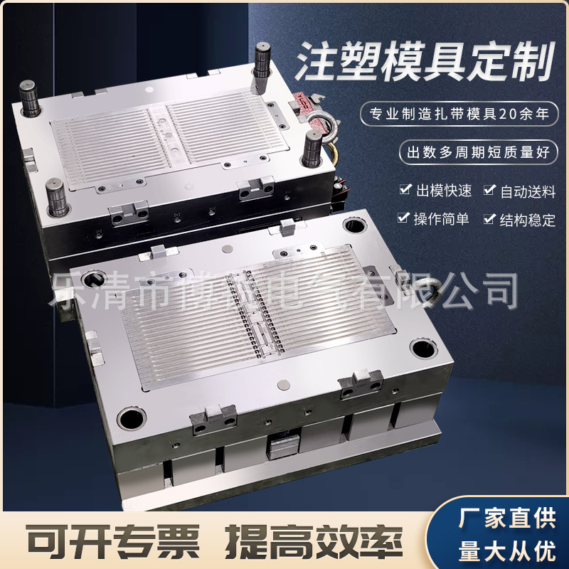 厂家供应高精密汽车扎带模具尼龙扎带模具 扎带模具 封条扎带模具