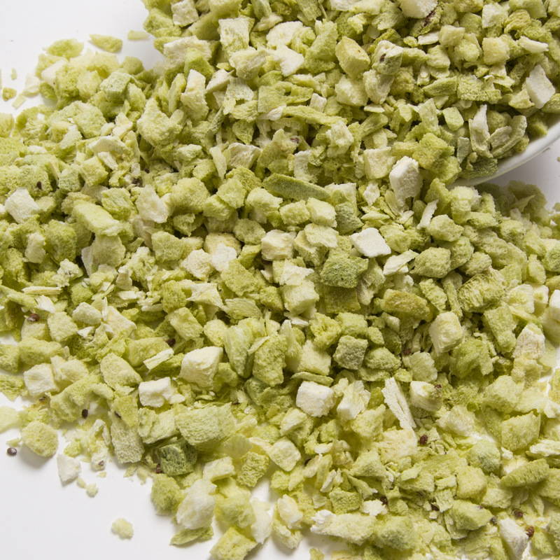 Manufacturer bulk wholesale freeze-dried kiwi diced snacks baked desserts added raw materials dried kiwi fruit