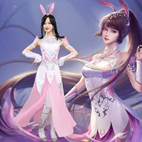 Косплей Douluo Continent через пять лет Xiaowu cos костюм для встречи детское платье парик полный комплект готов к продаже