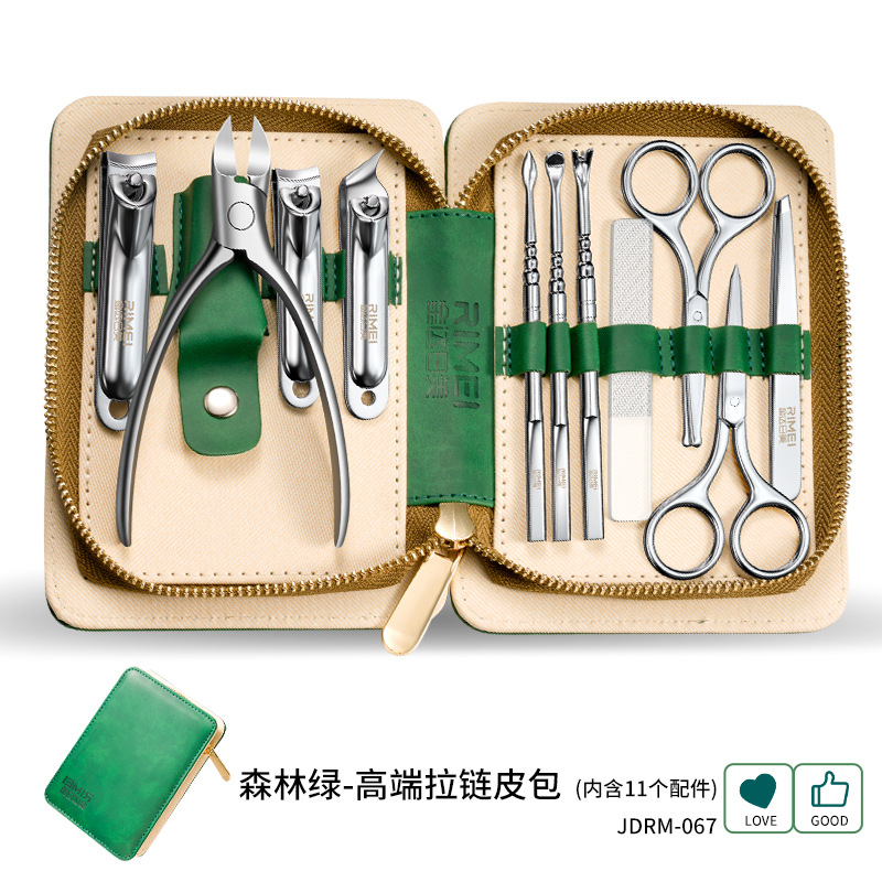 Kit de pedicura pie cortador de uñas Jinda Japan-American herramientas cortador de uñas Kit de piel muerta hogar al por mayor