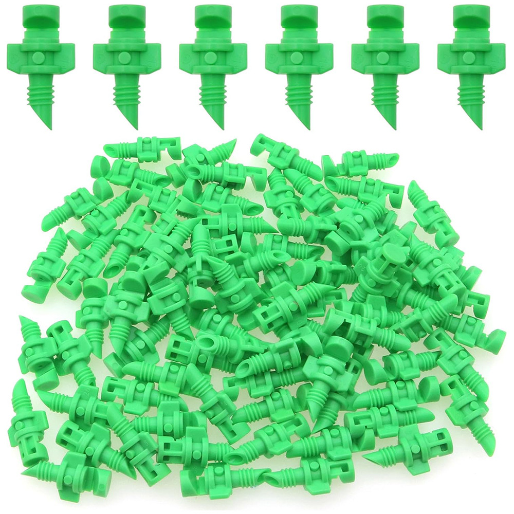 90 180 360 grados refracción atomización goteo rociador automático de agua micro-spray vegetal simple refracción atomización rociador