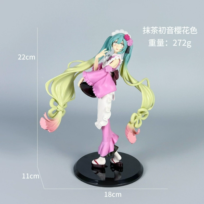 Фигурка Hatsune Miku, 20 см, многопозовая аниме модель, варианты в коробке/в пакете