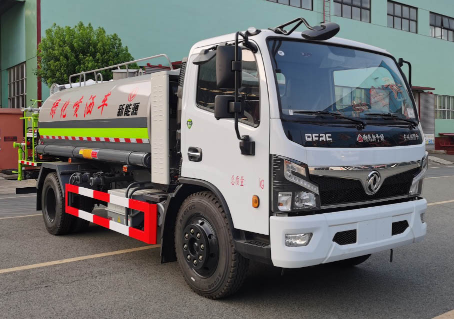 New Energy Dongfeng Dolica 9-Ton Multi-Functional Greening Dust-Suppressing Sprinkler Truck Factory Direct Sales National Vi Greening Sprinkler