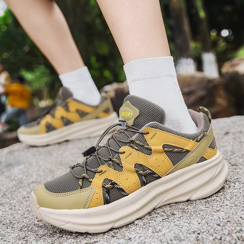 户外速干透气网面溯溪鞋2025秋冬涉水鞋男徒步休闲运动登山鞋代发