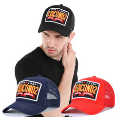 歐美男士夏季防曬遮陽網眼棒球帽透氣鴨舌帽男女通用時尚帽子跨境