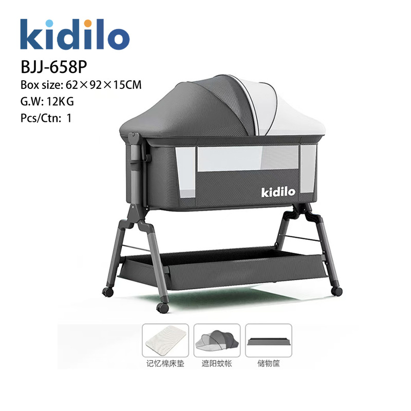 Kidilo Portable Small Apartment Anti-Pressure Crib Bed-In-Bed Newborn Baby Fence Foldableable Bed Fence Baby Kidilo Portable Small Apartment Anti-Pressure Crib Bed-In-Bed Newborn Baby Fence Foldableable Bed Fence Baby