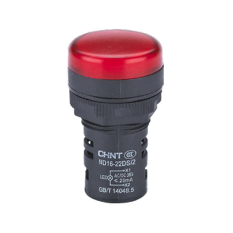 正泰电器 指示灯 ND16-22DS/2 AC/DC 24V 红 | 710050300000671