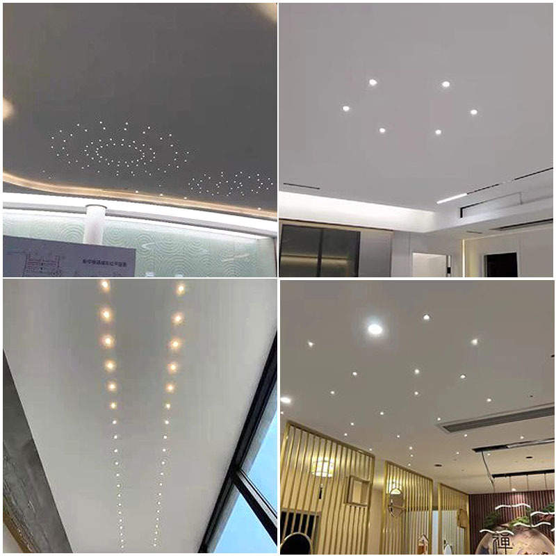 3Wcob escaparate de la joyería mini proyector incrustado lámpara de ojo de ganado vitrina vino gabinete proyector led lámpara de techo