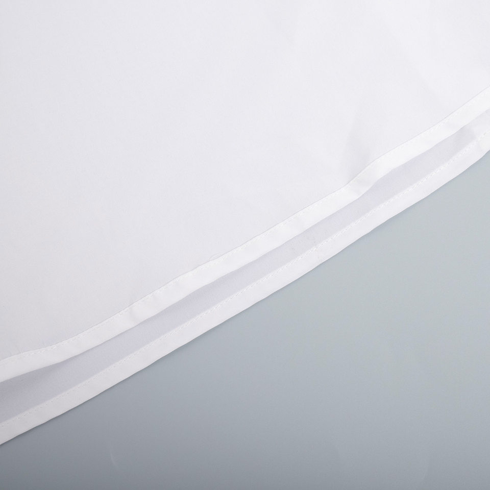 Đầm liền dáng dài 100% cotton cổ chữ V thắt eo buộc dây vạt xòe rộng — Màu mơ, Màu trắng, Màu xanh da trời, Màu xanh lá chi tiết 17