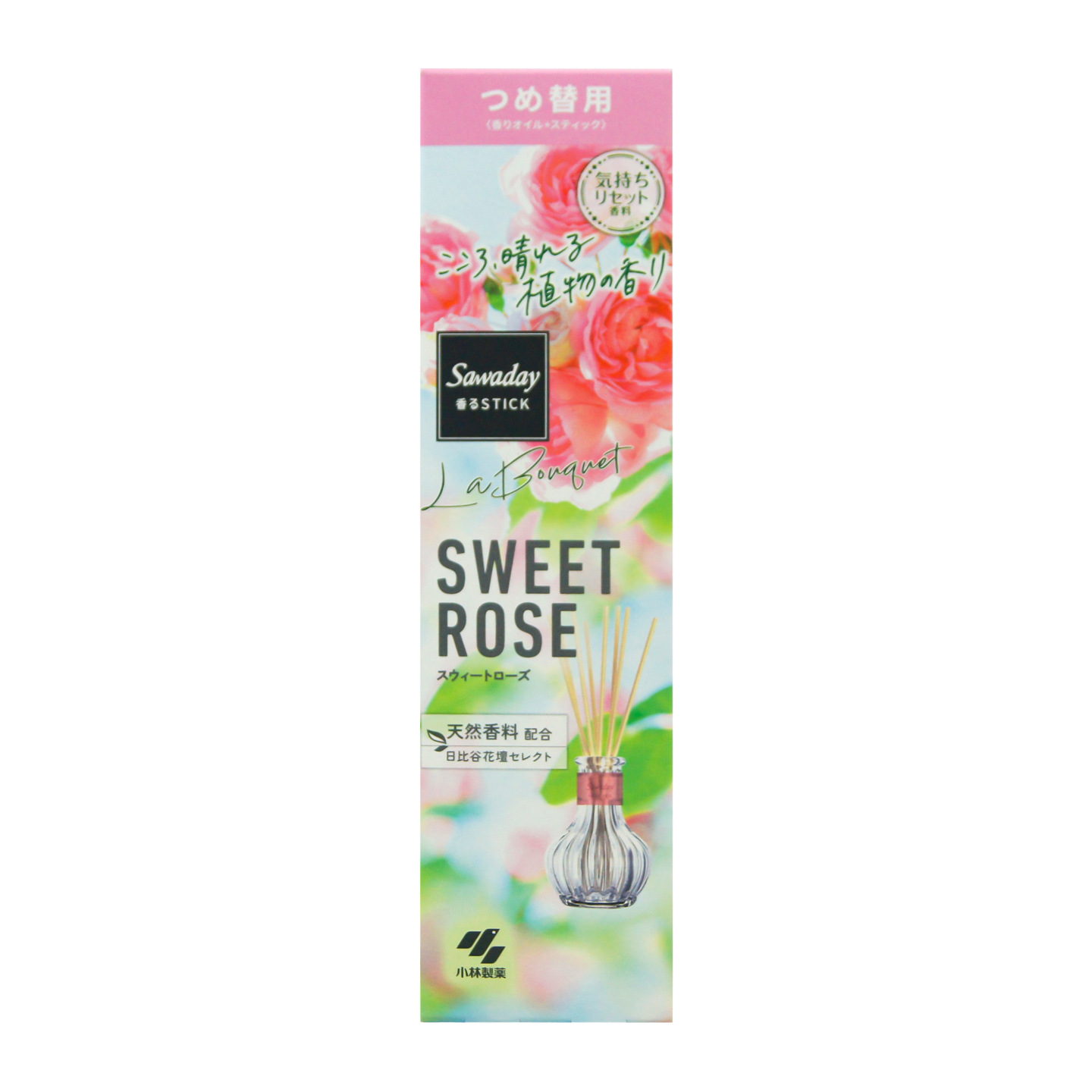 日本原装輸入室内小林消臭元香薫木棒消臭空気フレッシュ芳香剤70ml