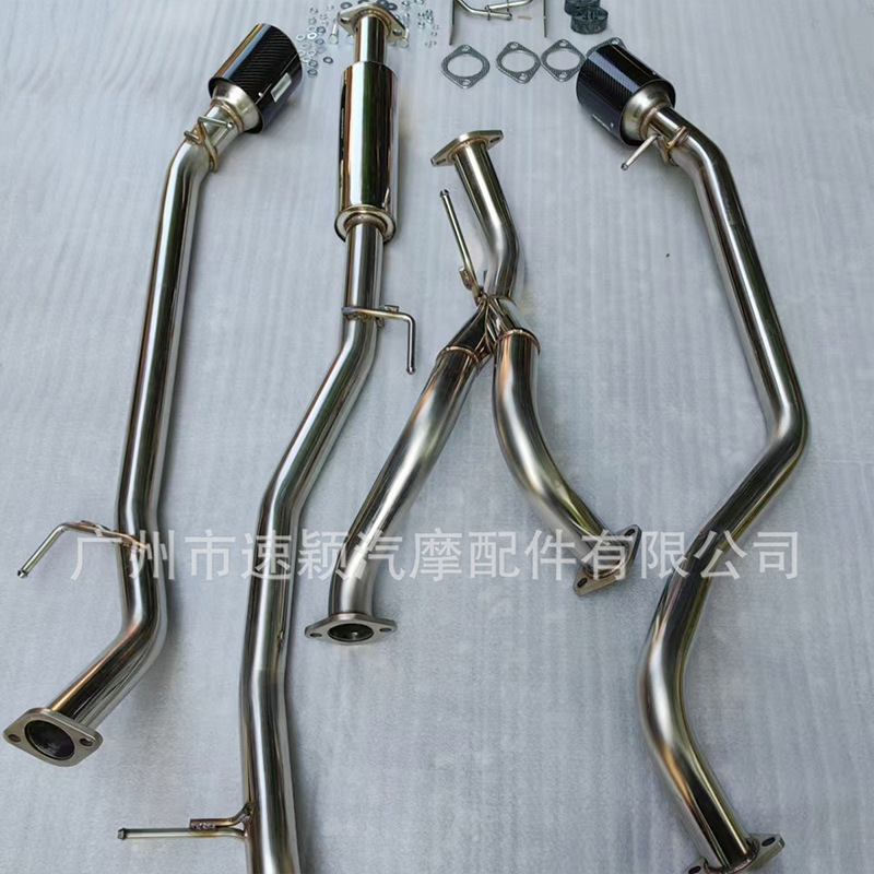 Modified Exhaust Pipe Suitable for Next-Gen Ranger Raptor 2023 Model with 2.0 Displacement, Full Tail Section