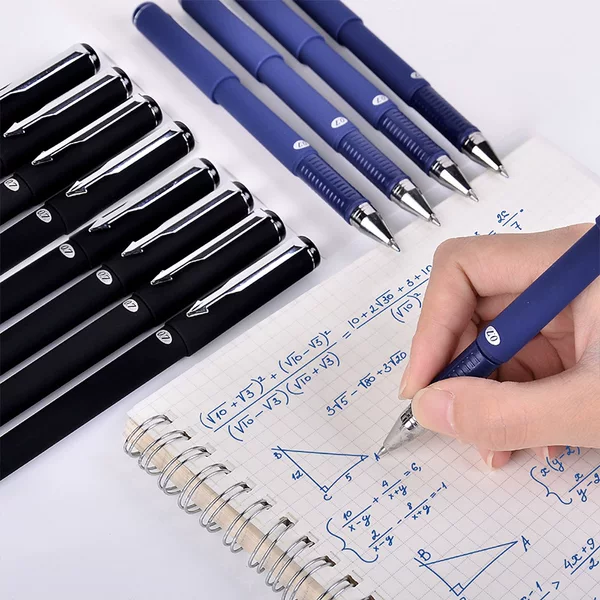 Five Thousand Years W-369 Carbon Pen 0.7mm Gel Pen Refill Ink Pen Black Sign Pen Thick Hard Pen Calligraphy Bold