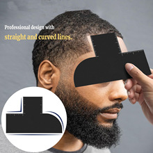 Beard Shaping Tool Airbrush Blocker Barber Styling Card