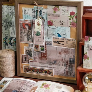 junk journal�͹��زİ���ߴ�Ӣ�����f������~�N��90ö�� 4���x