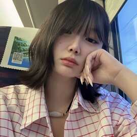 美式时尚粉色格纹字母印花衬衫女款休闲松弛韩系外景拍照宽松衬衣