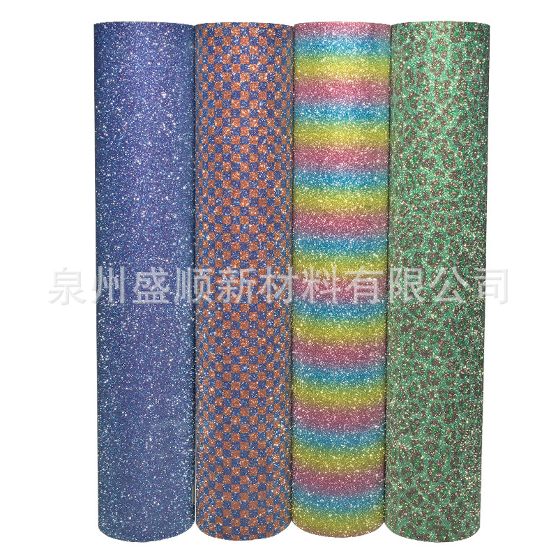 仙度瑞拉白满天星豹纹石头哈密瓜蛇拉丝光栅大钻石五角星纹暴闪膜