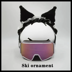 Black Kuromi Headband Motorcycle Helmet Accessory