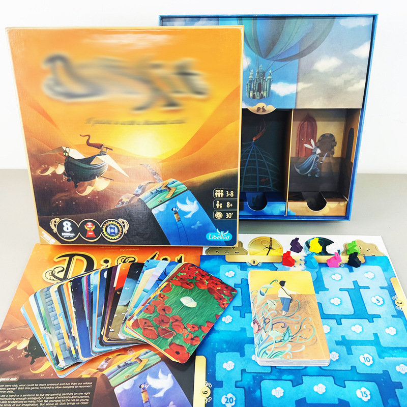 English Version of Dixit, a Board Game Card, a Storyteller's Imagination Training, a Psychological Party Icebreaker 3