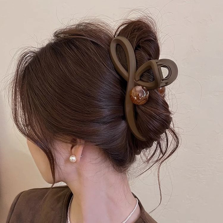 ドーパミンコントラストカラーグリッパー女性のかわいい多用途ヘアピン韓国スタイルのハイエンドヘアピン 2025 新しいアクリルヘアアクセサリー|undefined
