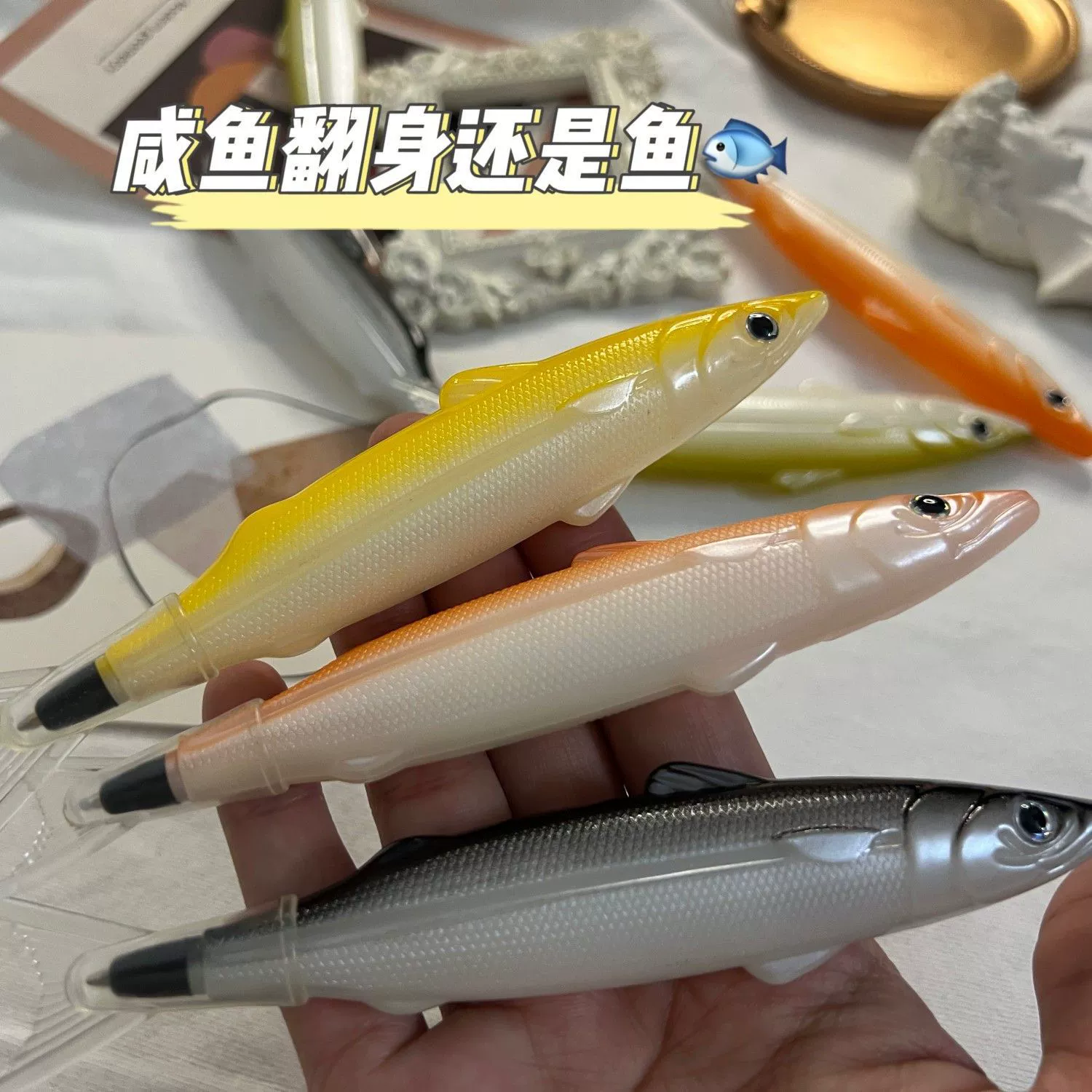 Карикатурная реалистичная шариковая ручка, игрушка, забавная подарочная ручка, роллер-ручка, корейский стиль