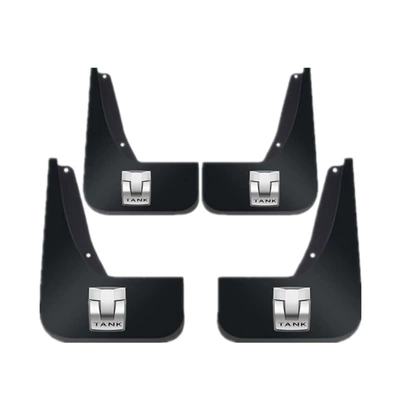 2023 tank 500 special fender modified lining original front and rear mud skin original factory thickened mud tile (Mudguard) - tank-500-anti-freeze-and-sunscreen-mudguard-pack-of-4
