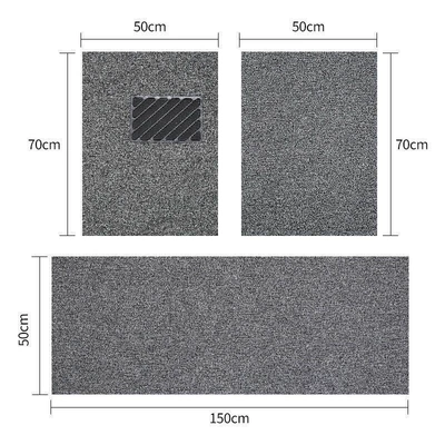 the driver and passenger seats, easy — Universal Foot Pad