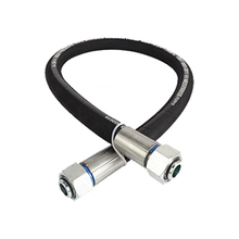 胶管液压油箱总成一层钢丝编织橡胶油管高压矿用