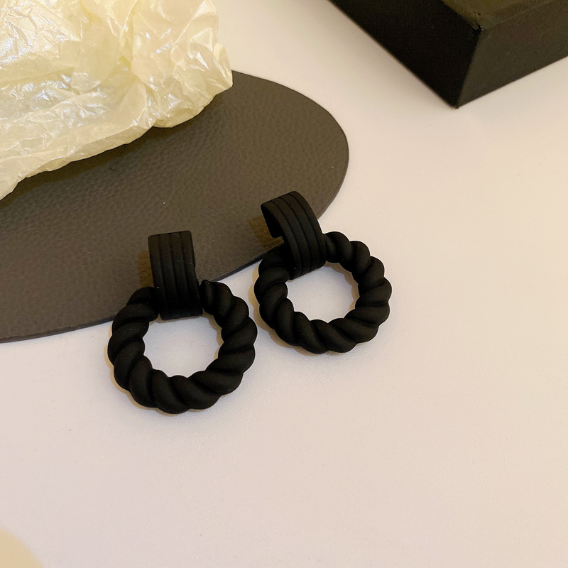 Holiday Occasion Alloy Material 1 Pair Simple Style Heart Shape Flower Bow Knot Inlay Alloy Rhinestones Drop Earrings