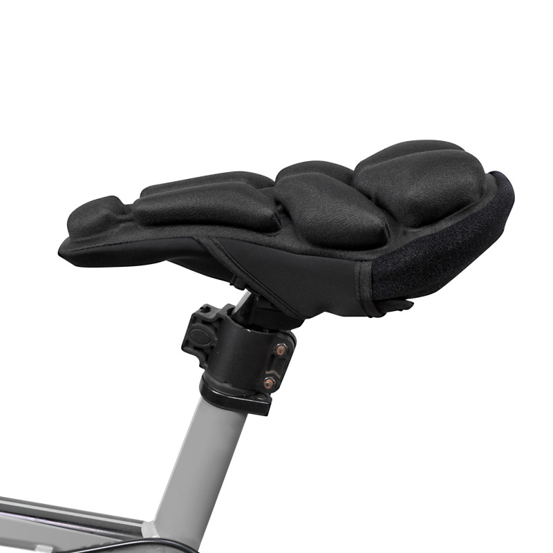 Cojín del asiento de bicicleta cubierta del asiento de bicicleta de montaña asiento absorción de choque accesorios de equitación equipo bicicleta de carretera cubierta del asiento inflable