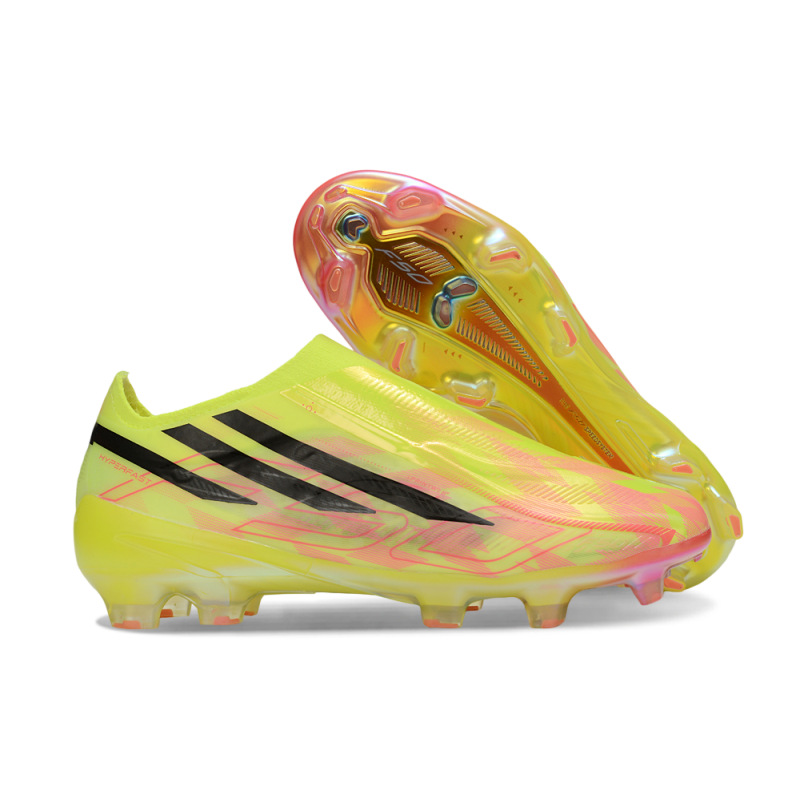 F50 zapatos de fútbol masculinos FG clavos voladores plumas luz zapatos de entrenamiento transpirables sin cordones césped natural artificial Copa del Mundo image 6
